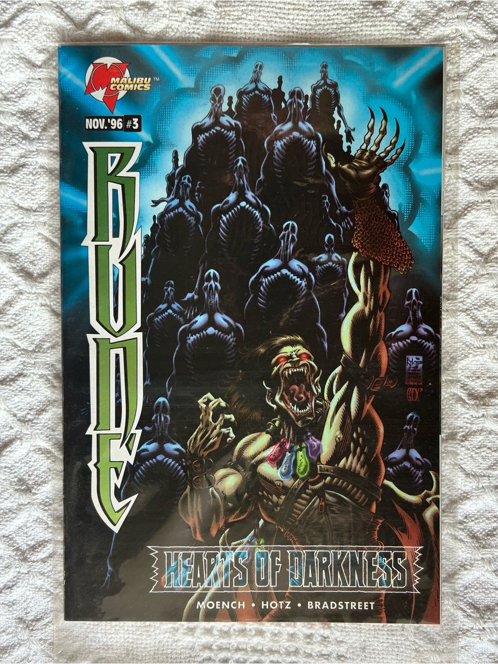 Rune: Hearts of Darkness #3 (1996) - Malibu Comics Flipbook, Near Mint
